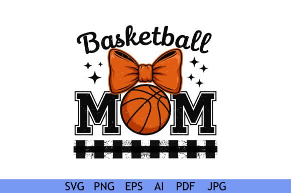 Basketball Mom Bow Graphic Design Review