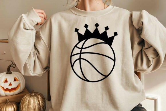 Crowned Basketball Svg, Basketball Png