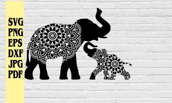Elephant Mom and Baby Mandala: A Designer’s Real-World Review