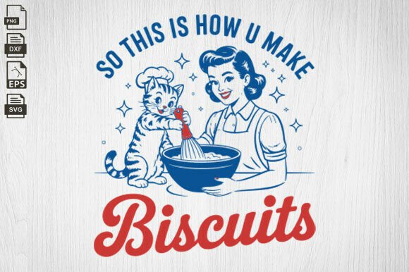 Funny Cat, Baking Tee, Retro Kitchen Hum: A Designer’s Real-World Take