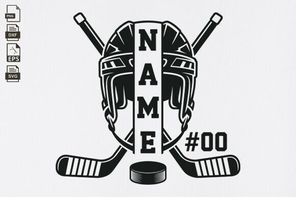 Hockey, Split Hockey Player, Helmet