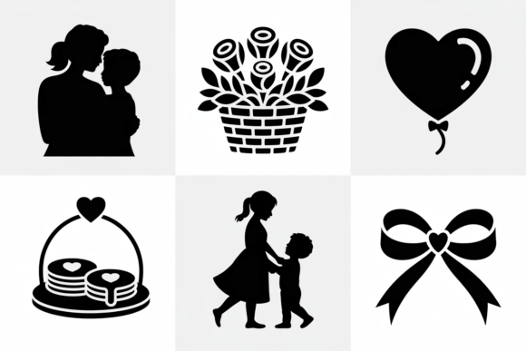 Mom and Child Silhouette Icons: A Designer’s Real-World Embroidery Review