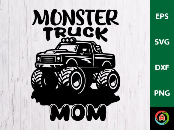 Monster Truck Mom: A Bold Choice for Crafty Embroidery Projects