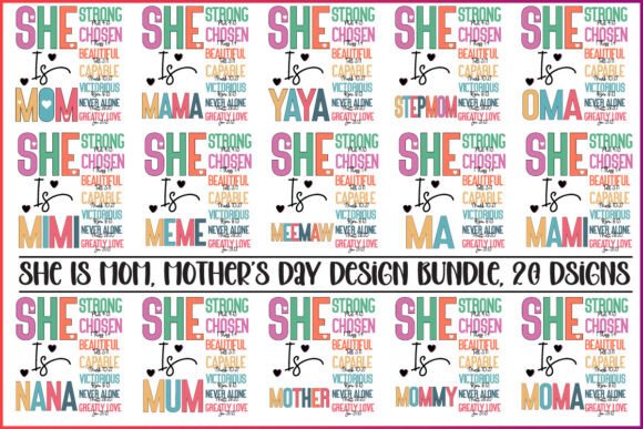 She is Mom, Mother's Day Design Bundle Review