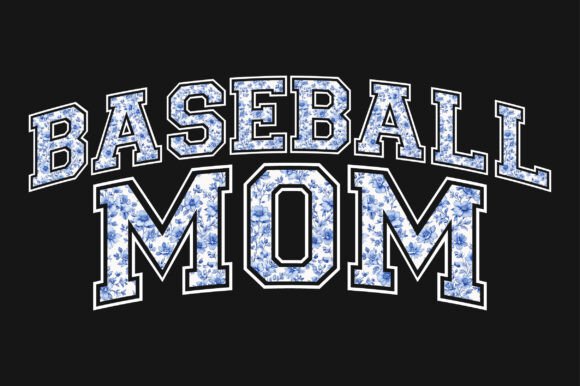Tiny Blue French Toile Baseball Mom PNG: A Designer’s Real-Use Review