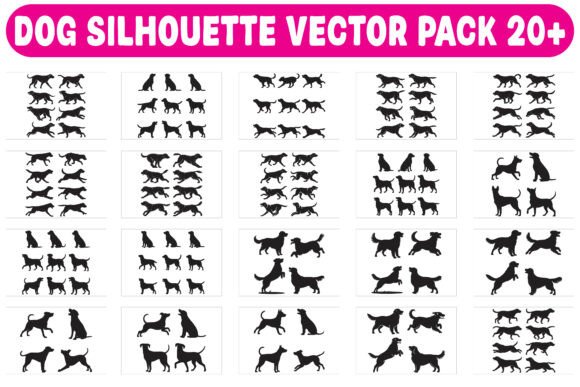 Working with the Dog Silhouette Vector Pack: A Designer’s Real-World Review
